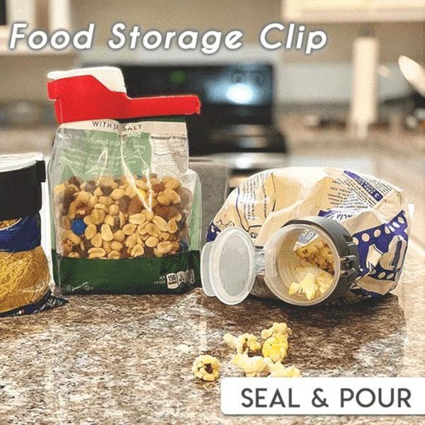 Seal & Pour Food Storage Clip（3pcs）